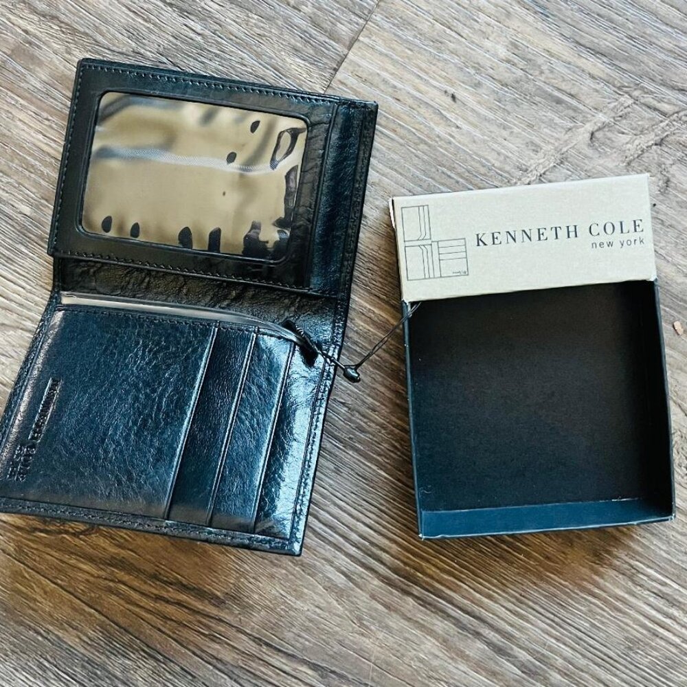 Kenneth Cole Men's Wallet Gift Set Fathers Day Birthday New